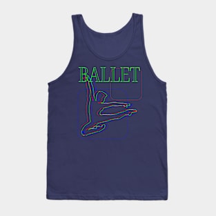 Male Ballet Dancer Tank Top